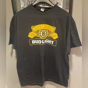 NWOT Bud Light Boston Bruins T Shirt